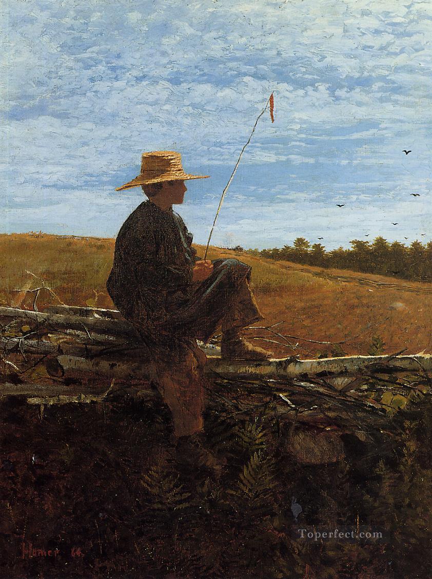 On Guard Realism painter Winslow Homer Oil Paintings
